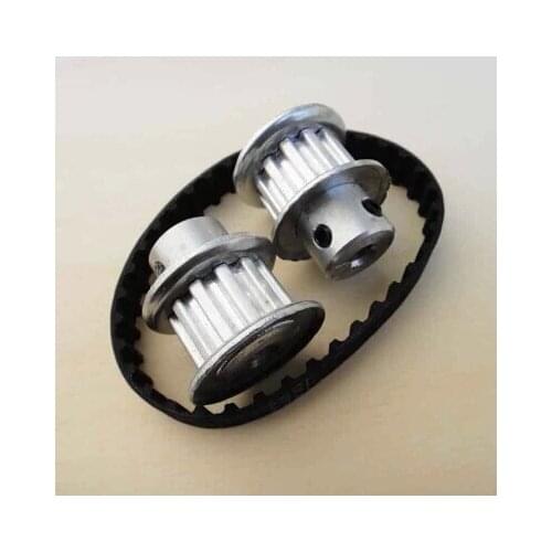 Synchronous belt wheel pulley wheel model group metal suit type wheel drive machinery production 5mmV free shipping