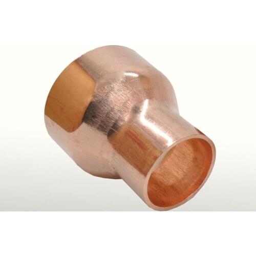 10mmX6.35mm Inner Diameter Copper End Feed Straight Reducing Coupling Plumbing Fitting Scoket Weld Water Gas Oil