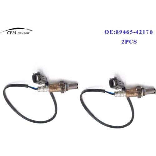 2PCS New 89465-42170 O2 Oxygen Air Fuel Ratio Sensor For Toyota Camry RAV4 Lexus 2.4L