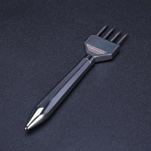 4 Prong Ice Pick - Sturdy Ice Chipper, 304 Stainless Steel Four Pronged Ice Crusher for Cocktail Bartender