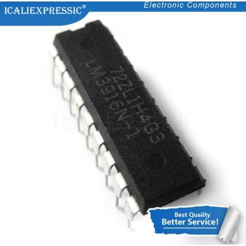 5PCS LM3916N-1 DIP18 LM3916 DIP LM3916N DIP-18