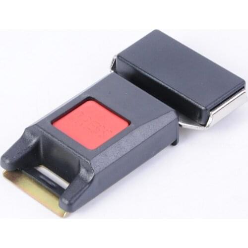 Car Safety Seat Belt Lock Buckle Black Adjustable Extender [CP557]