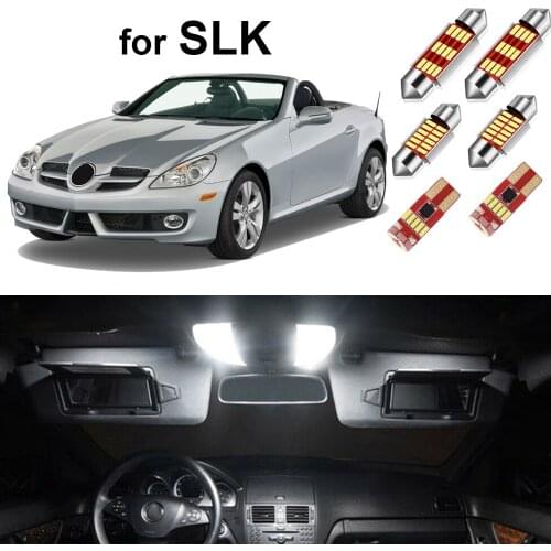 Canbus Car Led Interior Light kit For For Mercedes Benz MB SLK Class R170 R171 R172 1996-2015 Dome Door Light