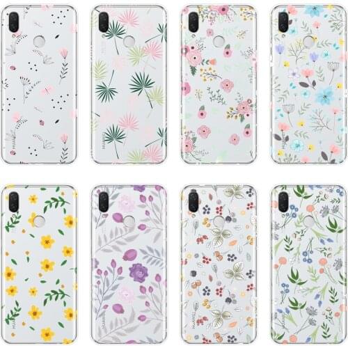 Phone Case For Huawei Nova 2i 3 3I 3E 2 Lite Plus Rose Flower Sunflower Silicone Soft Back Cover For Huawei Nova Smart Lite 2017