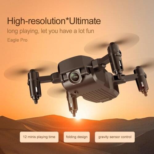 Folding Mini Drone 4K HD Camera Long Endurance Gesture Remote Control Gravity Sensing VR Experience Aerial Photography Aircraft
