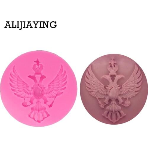 DY0048 Eagle Cake mold Silicone Fondant Mold DIY Cake Decorating tools Chocolate Sugar Craft Molds Resin Clay Mold