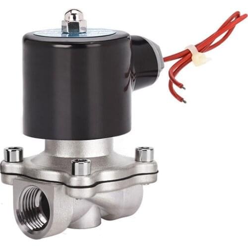 1/2" Stainless Steel Solenoid Valve Normally Closed Solenoid Valve 24V 12V 220V 110V