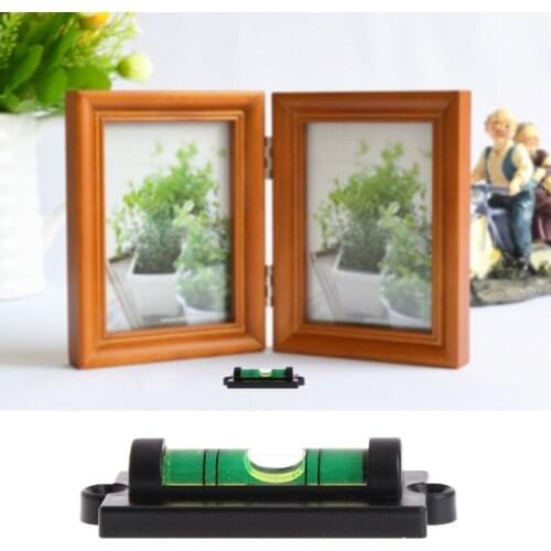 Photo Frame Spirit level Wall TV Bubble Level Wall Hanging Carpenter Water Level Tool Measuring Normal Usage 60x25mm
