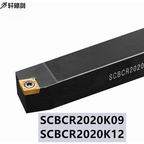 1PC SCBCR 2020K09 SCBCL2020K09 2020K12 Carbide Insert Tool Lathe Holder Cutting CNC High Quality CCMT