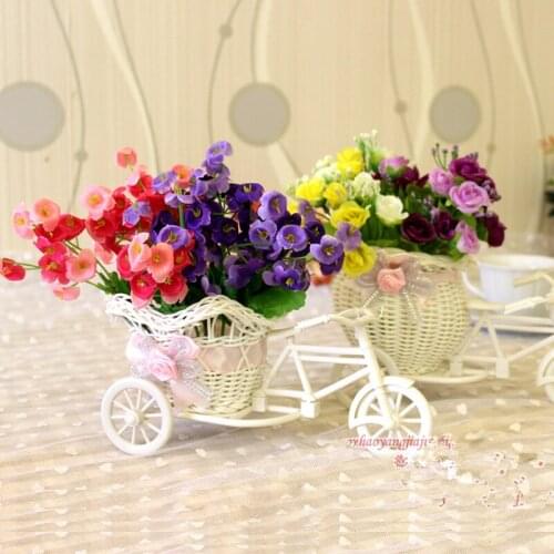Bowyer set quality rattan floats vase flowers artificial flower set home decoration