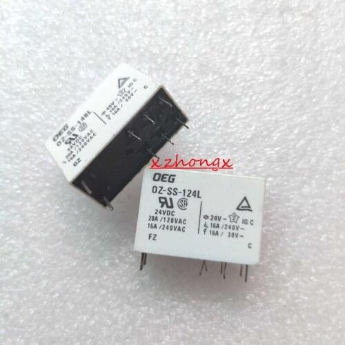 Oz-SS-124L1 124L Oz-SS-148L Oz-SH-112L1 Relay 12/24/48V 8 Pin