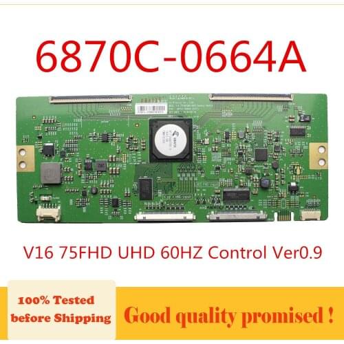 Tcon Board 6870C-0664A V16 75FHD UHD 60HZ Control Ver0.9 TV Board 75 inch for LG ...etc. Original Logic Board t-con 6870C 0664A