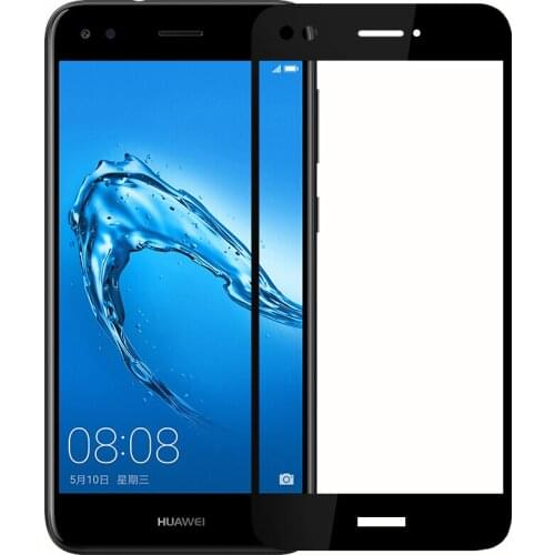 ShuiCaoRen For Huawei Y6 Pro 2017 Tempered Glass 9H 3D Full Screen Cover Explosion-proof Screen Protector Film For SLA-L22