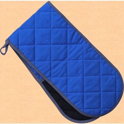 Double-ended Heat Resistant Cotton Mitt Oven Padded Kitchen Baking Glove Tool high quality material, heat insulated and durable