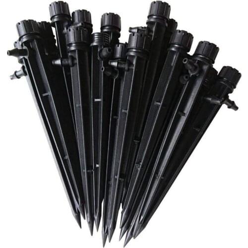 Pack of 100) Drip Emitters Perfect for 4mm / 7mm Tube,Adjustable 360 Degree Water Flow Drip Irrigation System,for Flower beds