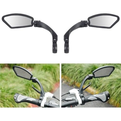 Bicycle Rearview Cycling Handlebar Mirrors Rear View Bicycle Mirror Handlebar Side Safety Rear View Mirror Bike Accessories