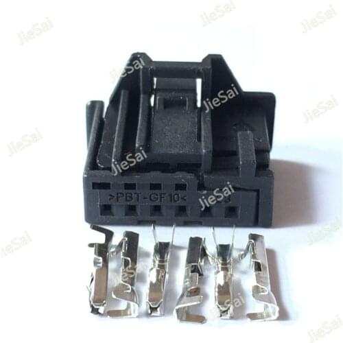 1-969490-4 Sunroof Reading Light Plug Rearview Mirror Switch Plug Auto Electrical Female 6 Pin Connector For VW Audi