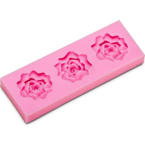 1PCS HOT Lovely Flower Silicone Cake Mold Mould Cutter Fondant Cake Decorating Tools D283