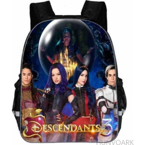 11/13/16 Inch Descendants Kindergarten School Bags For Boys&Girls Children Baby Toddler bag Primary Kids Backpack Gift Mochila