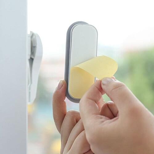 2Pcs Multifunctional Punch-free Window Cabinet Handle Auxiliary Household Device