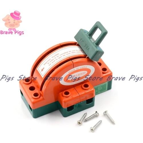 32A 2 Pole Double Throw DPDT Bidirectional Knife Safety Disconnect Switch