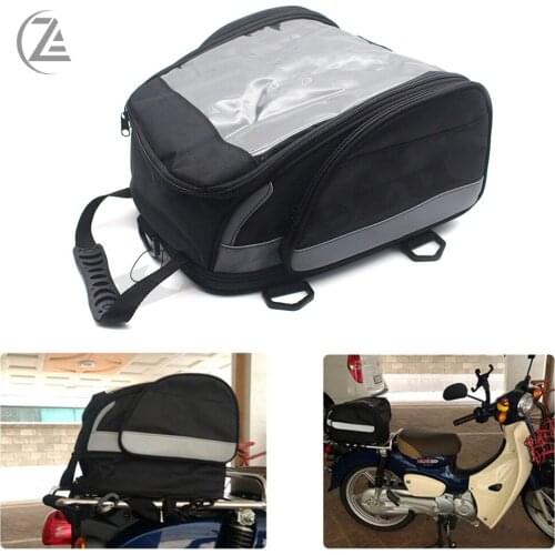 ACZ Motorcycle Gas Tank Bag Magnetic Mount Black Storage Pack for Sport Bike Street Bike