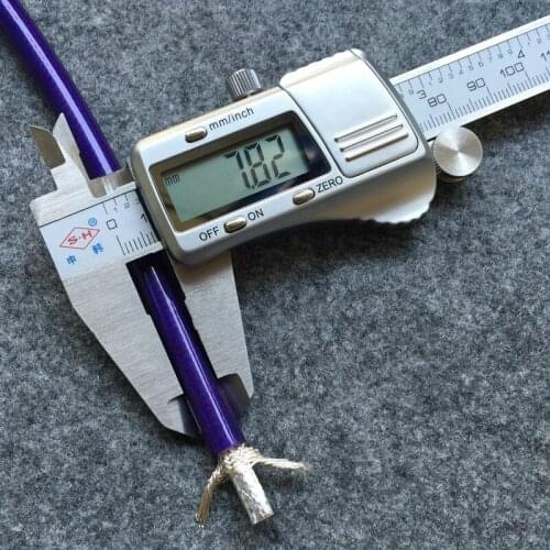 ADC90 Copper Silver RCA Cable for DIY HIFI Audio Cables (sell Per 1.0m)