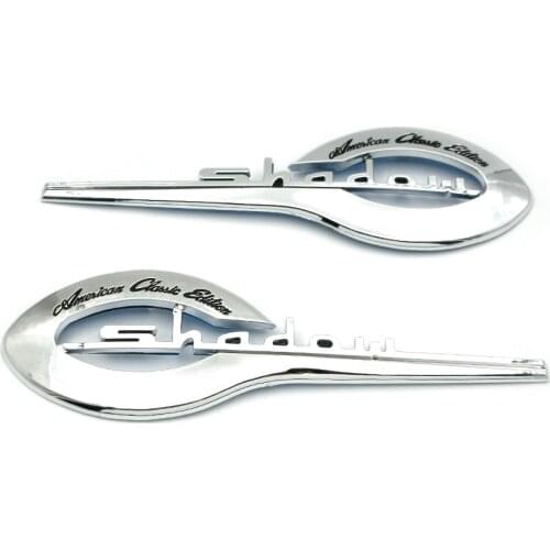 For Honda Shadow VT VTX 400 500 600 750 1100 ACE New 3D Emblem Badge Decal Fuel Gas Tank Sticker Tank Pad Protector Decals Cover