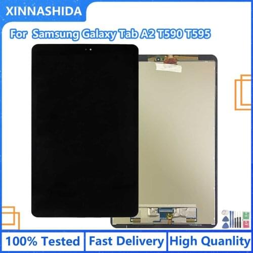 For Samsung Galaxy Tab A2 T590 T595 SM-T595 SM-T590 2018 HD LCD Display Panel Screen Monitor Touch Screen Assembly 10.5'' LCD