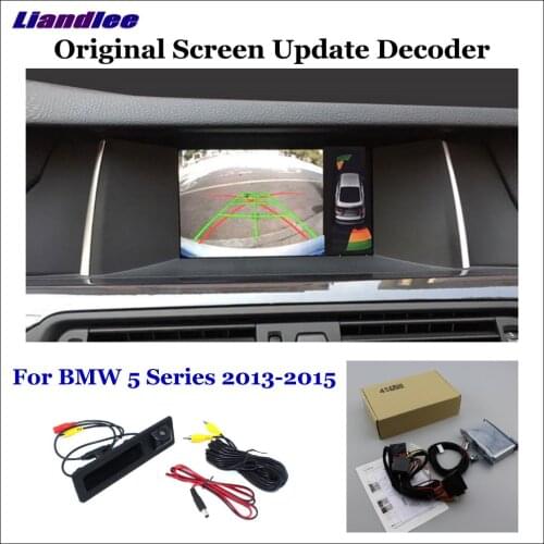 HD Reverse Parking Camera For BMW 5 F10 F11 F07 G30 G31 G38 Rear View Rearview Backup CAM Decoder Accessories Alarm