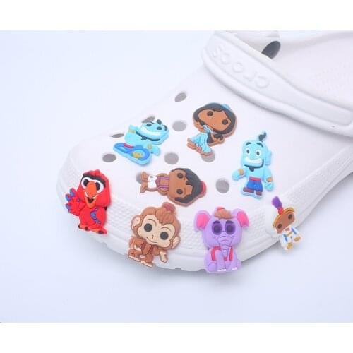 Novelty Sale 8pcs PVC Game Shoe Charms Shoe Accessories Shoe Decoration for Croc JIBZ/ Wristbands Kids Party Xmas Hot Sale