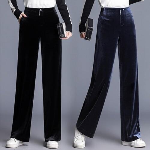 Женские бархатные брюки Pritee Cryshoes China At AliExpress