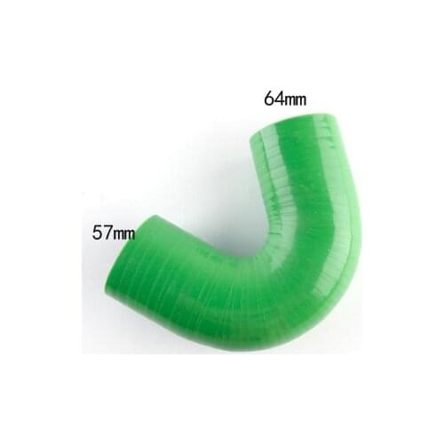 135 Degree Reducer Elbow Hose Pipe 64mm to 57mm 2.5"- 2.25"