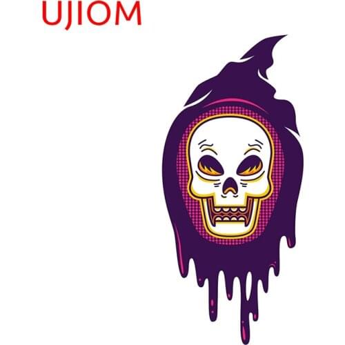 UJIOM Grim Wall Stickers Light Switch Cover Plate Sticker Home Holiday Decoration Waterproof Wallpaper Room Decor Art Decals