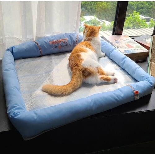 HOOPET Waterproof Dog Bed Summer Cool Dog Mat Big Pets Bed Cat Nest