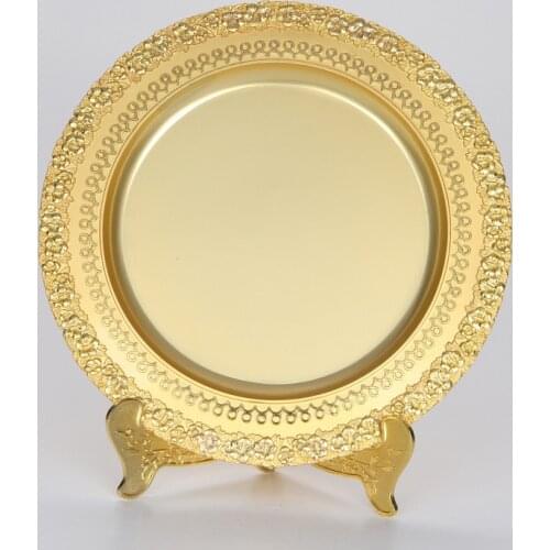 High-quality prize plate Spot sports prize plate low price in stock gold Award disc Trophy Engraving word Student Dance Trophy