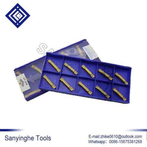 Free shipping high quality sanyinghe 10pcs /lots ZTGD0404-MG YBC251 / YBC151 cnc carbide parting & grooving inserts