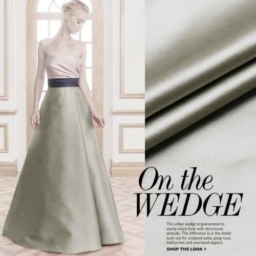 50 mm silk cotton fabric wide heavy sateen fabric shirt dress cotton satin fabric natural silk fabric wholesale cotton cloth