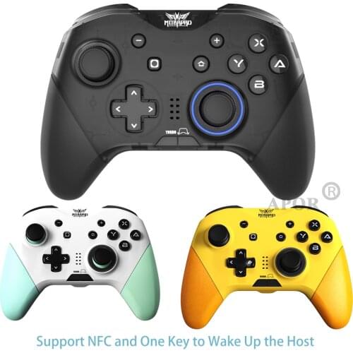 2020 New MOBAPAD Pro Wireless Bluetooth Controller Game Console For Nintendo Switch Joystick Support NFC Turbo Macro Recording