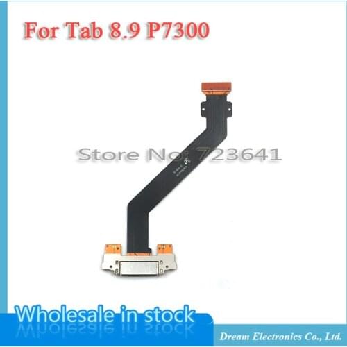 MXHOBIC 10pcs/lot Charging Flex for Samsung Galaxy Tab 8.9 P7300 USB Dock Connector Charger Port Flex Cable Ribbon Replacement