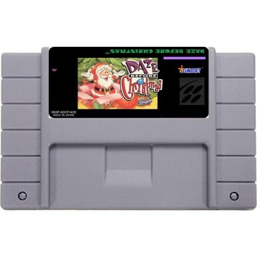 Hot Selling 16bit 46pin Super Game Card - Daze Before Christmas