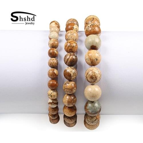 Minimalist Natural Stone Bracelets 6mm 8mm 10mm Chakra Tiger Eye Round Beads Bracelets for Women Men Charm Yoga Handmade Jewelry