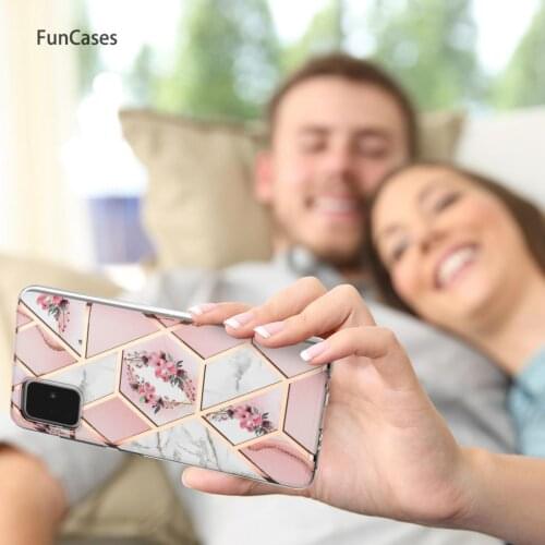 Newest Silicone Phone Pouch For etui Samsung A51 4G Unicorn IMD Cases Covers sFor Samsung Galaxy accesorios A515 Hoesje Samaung