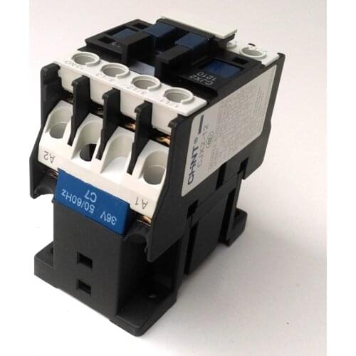 Original CHINT CJX2-1210 AC Contactor 1NO 12A Coil Voltage 380V 220V 110V 36V 24V LC1-D AC Contactor