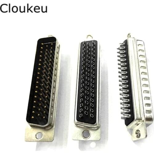 5Pcs DB50 hole Female Solder cup connector DB50F serial port adapter