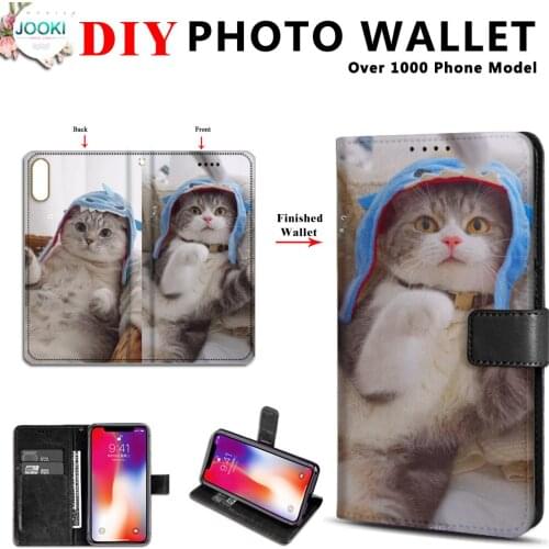 DIY Customized picture Custom made Phone Case Cover ForSamsung Galaxy Xcover Pro Leather Flip Wallet Magnetic Case