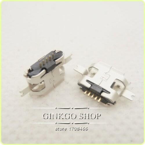 50pcs/lot Free shipping Charge Mobile Phone Micro USB charging port jack connector USB PortConnector Plug for ME525+ DEFY
