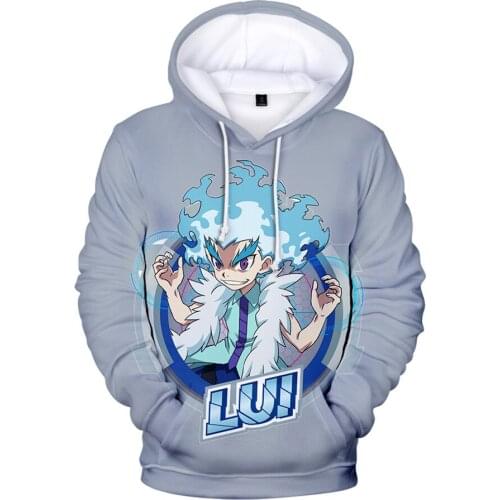 Anime Beyblade Burst Evolution 3D Hoodies Men Women Kids Spring Autumn Sweatshirt Cute Boys Girls Streetwear Jacket Kids Hoodies