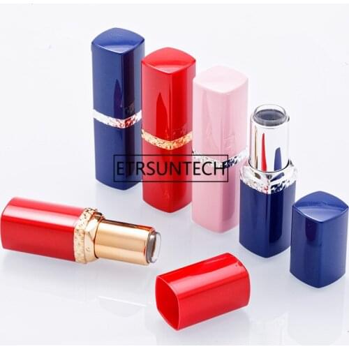 12.1mm Empty Lipstick Tubes Refillable DIY Lip Gloss Lip Balm Containers Cosmetic Tool F1459