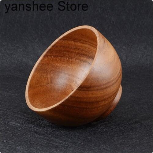 Natural wooden fruit bowls, salads, handmade rice, primitive childrens kitchenware, tableware, decorative crafts